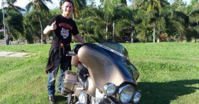 Aditya Herpavi Jelajahi Bengkulu, Kendarai Harley Davidson