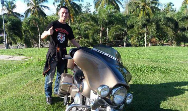 Aditya Herpavi Jelajahi Bengkulu, Kendarai Harley Davidson