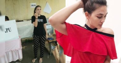 Saat Nyoblos Dandanan Luna Maya Bikin Netizen Heboh