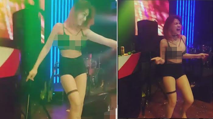 DJ Butterfly Instagram - Kenakan Bra Saat Manggung