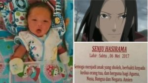 Heboh Orang Tua Ini Beri Nama Anaknya Tokoh Naruto