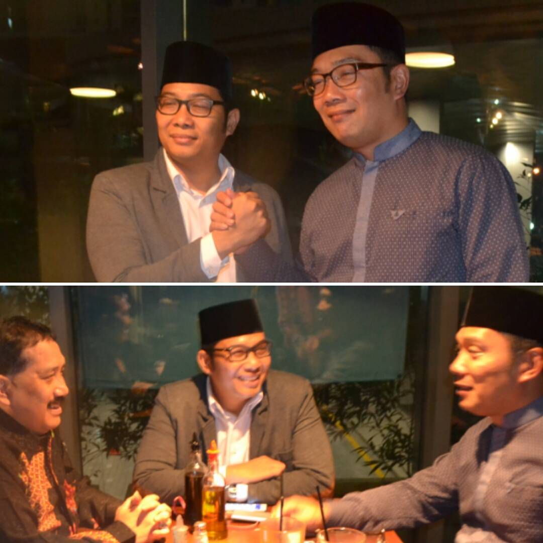 Ridwan Kamil buka Bersama Dengan Kembarannya