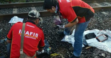 4 Anak Remaja Tewas Tertabrak Kereta Api Turangga Setelah Sahur