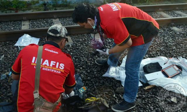 4 Anak Remaja Tewas Tertabrak Kereta Api Turangga Setelah Sahur