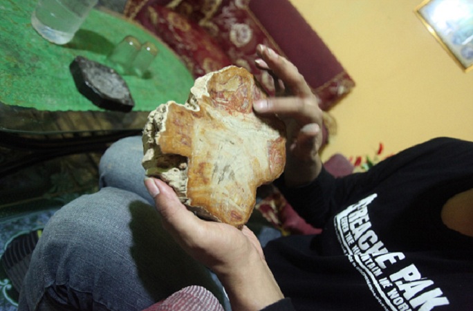 Batu Sempur, salah satu koleksi Saripin