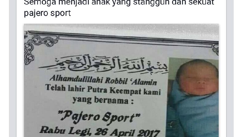 Bayi Yang Bernama Pajero Sport Akhirnya Ditemui Pihak Mitsubishi