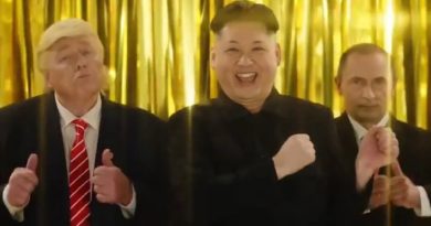 Donald Trump, Kim Jong Un, dan Vladimir Putin Akhirnya Bersatu, Begini Penampakannya!