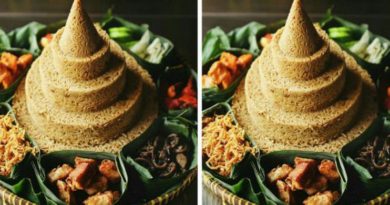 Keren, Indomie Goreng Bisa di Bikin Tumpeng Loh...