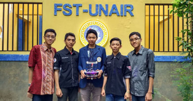Mahasiswa Unair Buat Robot untuk Sterilkan Bakteri