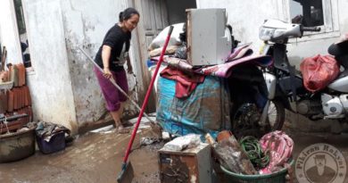 Meluapnya Sungai Cipageran Puluhan Rumah Terendam Banjir