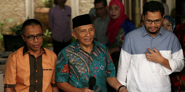 Pengakuan Amien Rais Soal Terima Aliran dana Kasus Alkes