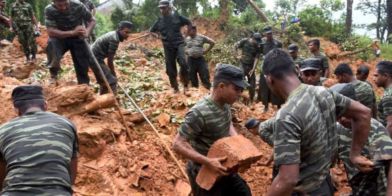 Penghuni 16 Rumah Sakit Dievakuasi Akibat Banjir Sri Lanka