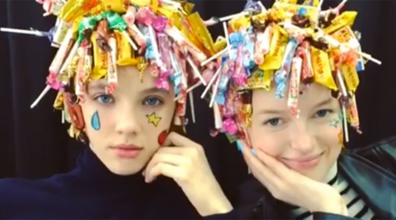 Stylist Asal Jepang Ini Hadirkan Headpiece dari Lego hingga Sponge