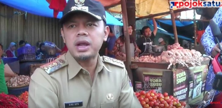 Tendang Motor, Gaya Walikota Bogor Marah di Pasar Anyar