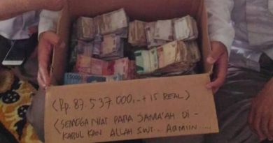 Ustaz Yusuf Mansur Posting Uang Berserakan di Masjid Sunter