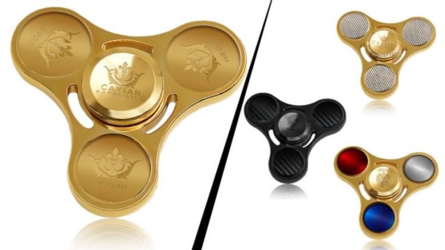 FIDGET SPINNER TERMAHAL DI DUNIA, DI JUAL DENGAN HARGA RP 226 JUTA