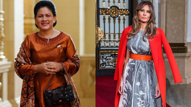 HADIRI G20 GAYA ANGGUN IRIANA JOKOWI DAN MEWAHNYA MELANIA TRUMP