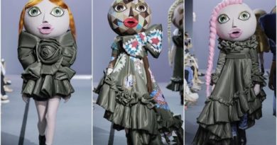 Ketika Boneka Berjalan di Atas Catwalk Fashion Show Viktor & Rolf