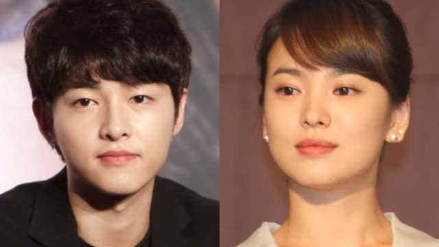 SONG HYE KYO MENANGIS BAHAGIA KETIKA SONG JOONG KI MELAMARNYA