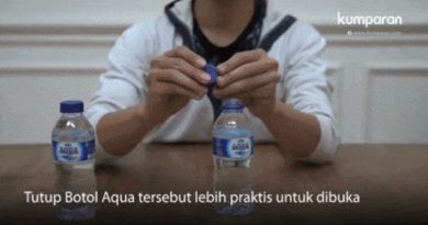 Soal Tutup Botol Aqua Banjir Pertanyaan di Twitter
