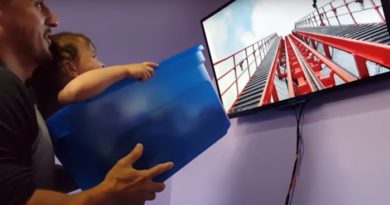 VIDEO, SANG AYAH AJAK ANAK MAIN ROLLER COASTER AKSINYA BIKIN TERHARU