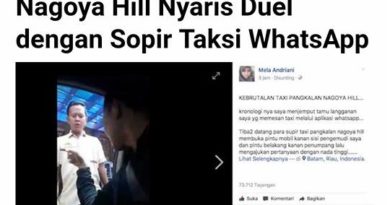 Viral Video Kebrutalan Taxi Pangkalan Nagayo Hill Batam