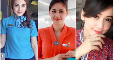 8 Akun Instagram Pramugari Cantik dan Seksi Ini Jadi Sorotan Warganet