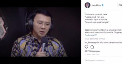 Ahok Posting Ini Ribuan Netizen Terharu di HUT RI ke-72