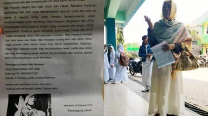 Heboh di Makasar Wanita Ini Mengaku Sebagai Nabi