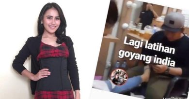 Netizen Ilfeel, Ayu Ting Ting Taro Kaki di Selangkangan Cowok