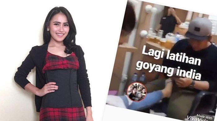Netizen Ilfeel, Ayu Ting Ting Taro Kaki di Selangkangan Cowok