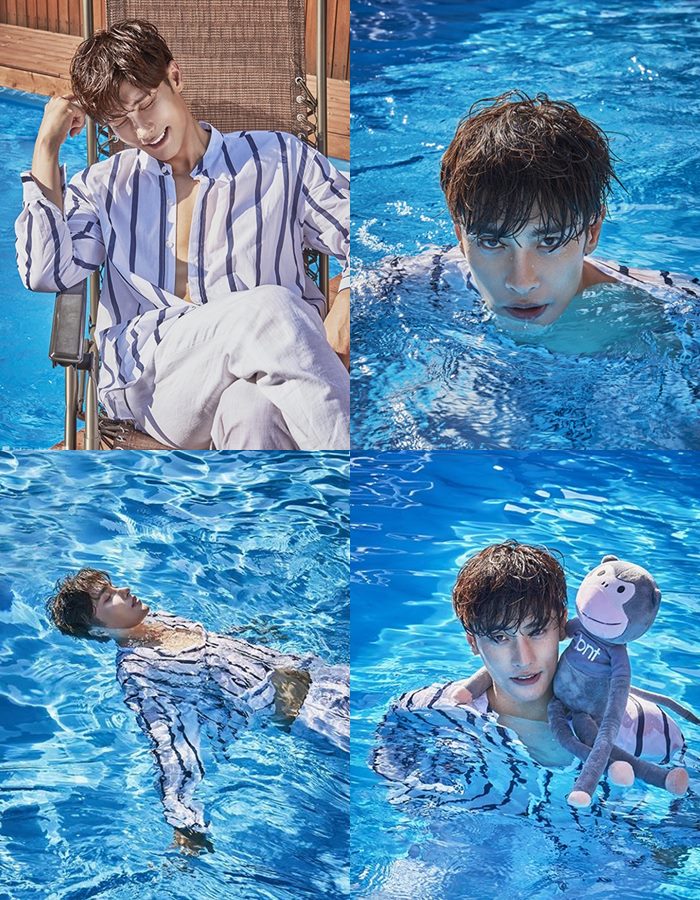 Pemotretan di Kolam Renang Pemeran My Secret Romance Sung Hoon