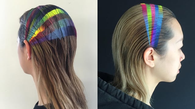Tren Terbaru Rambut Bando Pelangi Yang Super Otentik