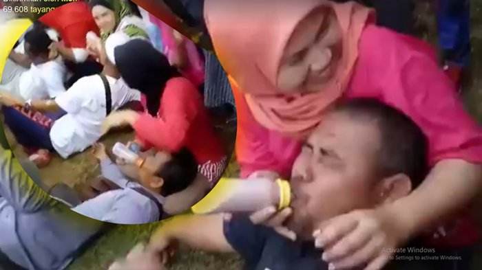 Video Lomba Istri Menidurkan Suami Pake Dot Bayi Bikin Ngakak