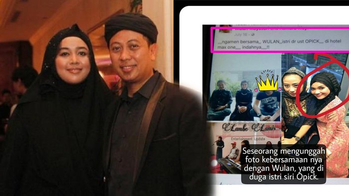 Wulan Diduga Istri Kedua Opick Kirim Kata Mesra, Dian pun Geram