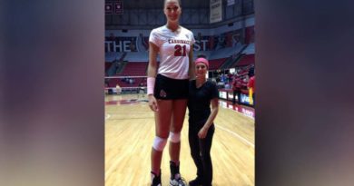 Dana Rettke, Pemain Voli Wanita dengan Tinggi Badan Lebih dari 2 Meter