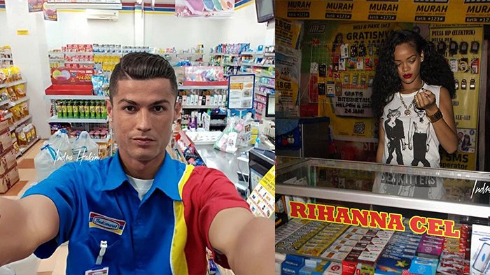 Ngakak! Lewat Photoshop, Artis Dunia Jadi Ganti Profesi