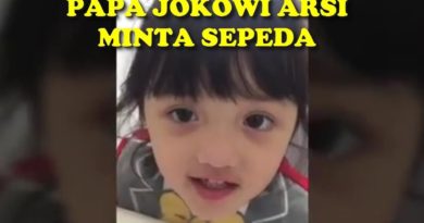 Reaksi Jokowi Saat Arsy Anaknya Ashanty Minta Sepeda