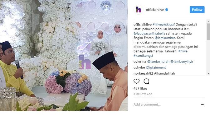 Syah Jadi Istri Engku Emran, Bella Pindah ke Malaysia