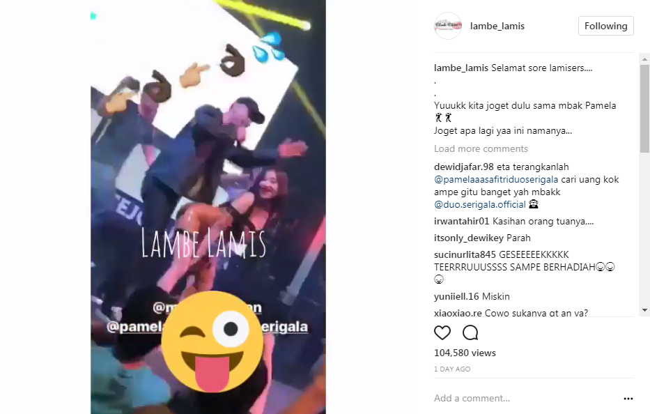 Video Goyangan Erotis Pamela Safitri Netizen Geram