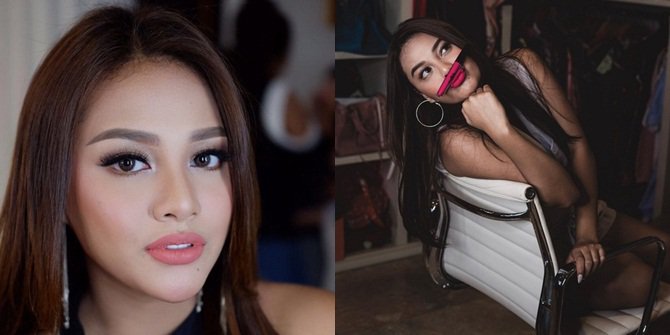 Cantiknya Aurel Hermansyah Saat Nge-DJ Pake Dress Pink