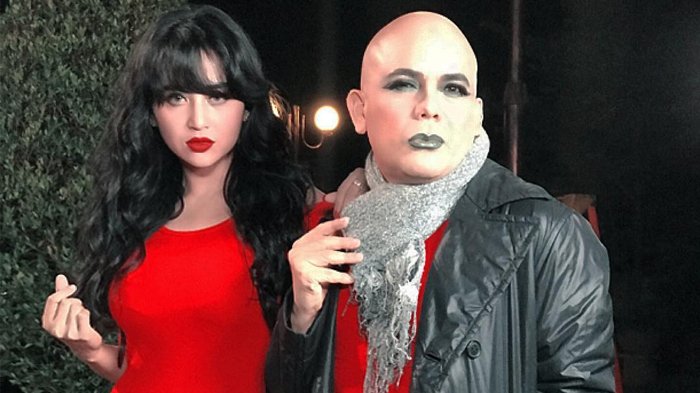 Dewi Perssik Adu Akting dengan Ozy Syahputra