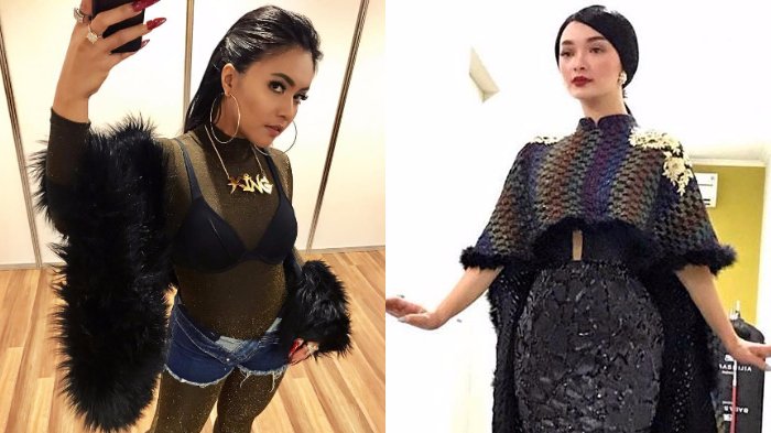 Hot Banget, Zaskia Gotik Duet Goyang Bokong Bersama Denada