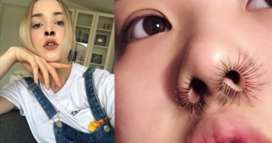 Kekinian Hair Extension Juga Dipakai di Hidung