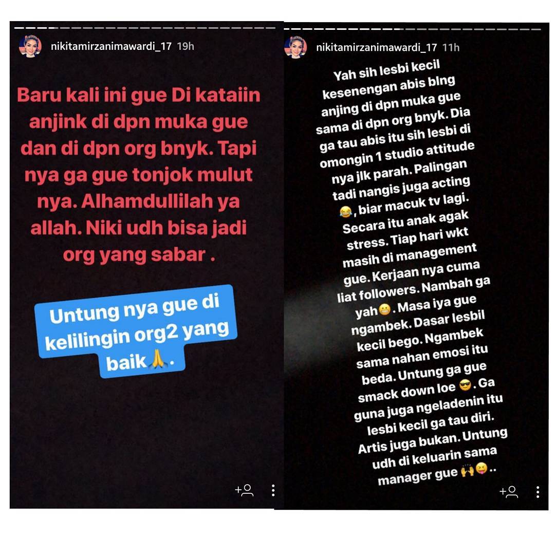 Nikita Mirzani Bongkar Borok Evelyn Karena Terlibat Perseteruan
