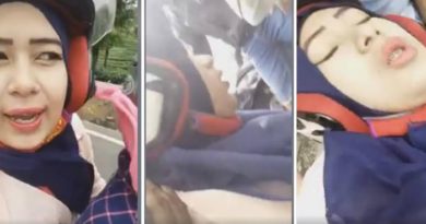 Video Cewek Cantik Kecelakaan Saat Selfie Dijalan
