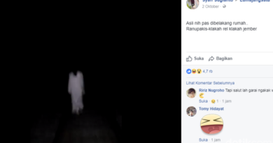 Video Kuntilanak Berjalan di Rel Kereta Api Bikin Heboh