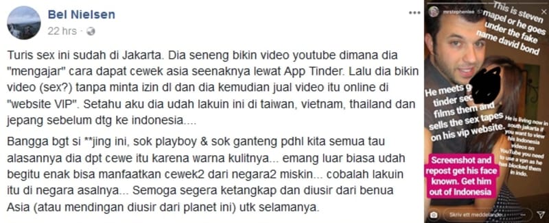 Viral, Bule Ini Cara Mangsa Wanita Asia Untuk Video Porno