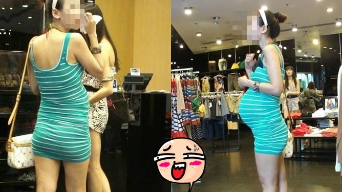 Viral Puluhan Bumil Lakukan Aksi Buka Baju di Tengah Mal