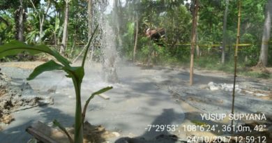 Viral Video Semburan Lumpur Panas Muncul di Tasikmalaya